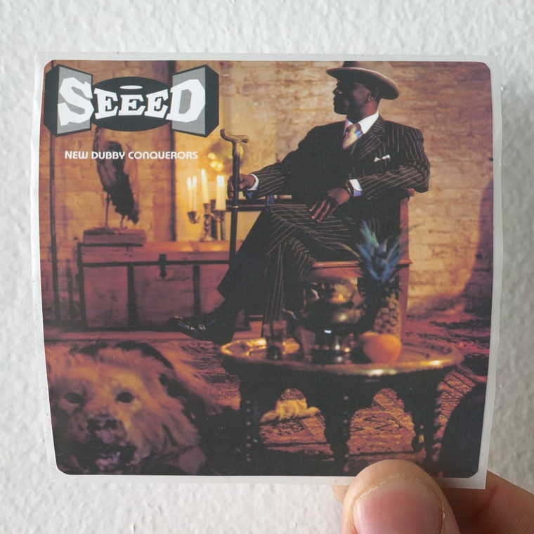 Seeed New Dubby Conquerors Album Cover Sticker