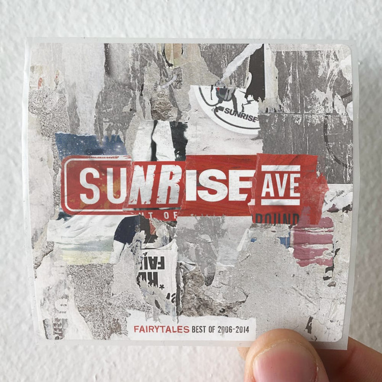 Sunrise Avenue Fairytales Best Of 2006 2014 Album Cover Sticker