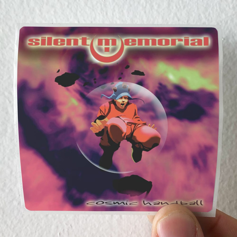 Silent Memorial Cosmic Handball 1 Album Cover Sticker