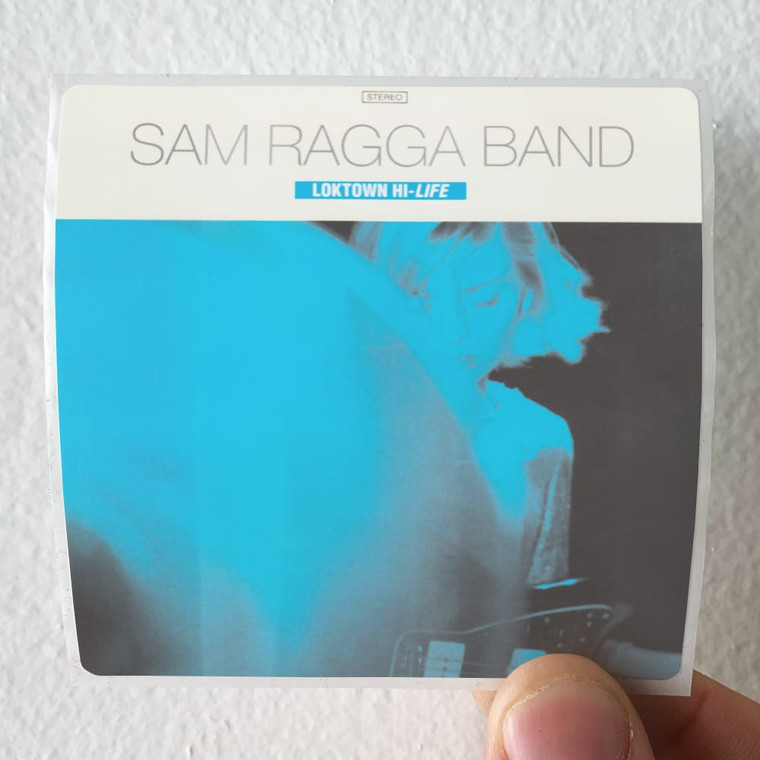 Sam Ragga Band Loktown Hi Life Album Cover Sticker