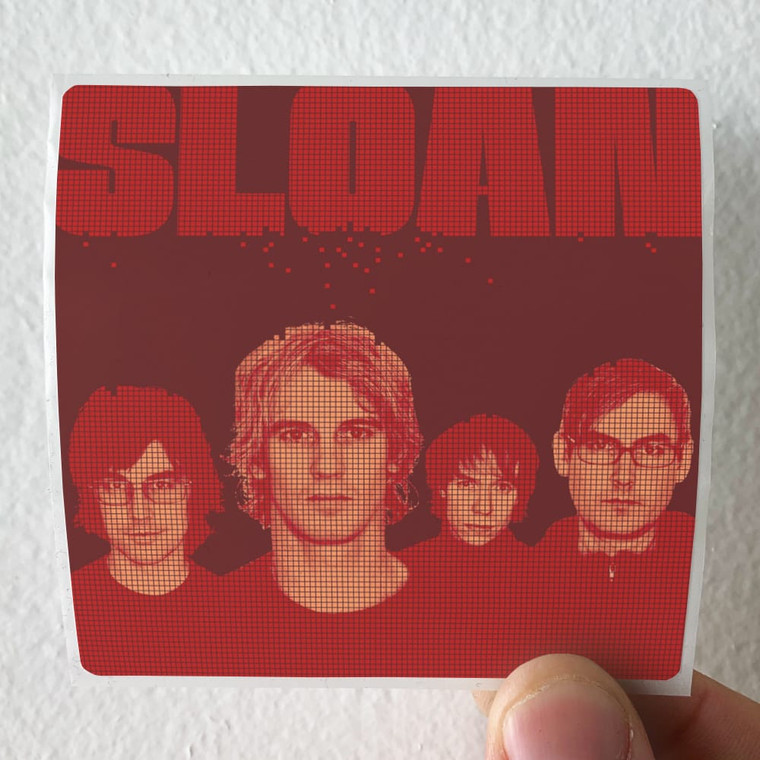 Sloan Parallel Play Album Cover Sticker