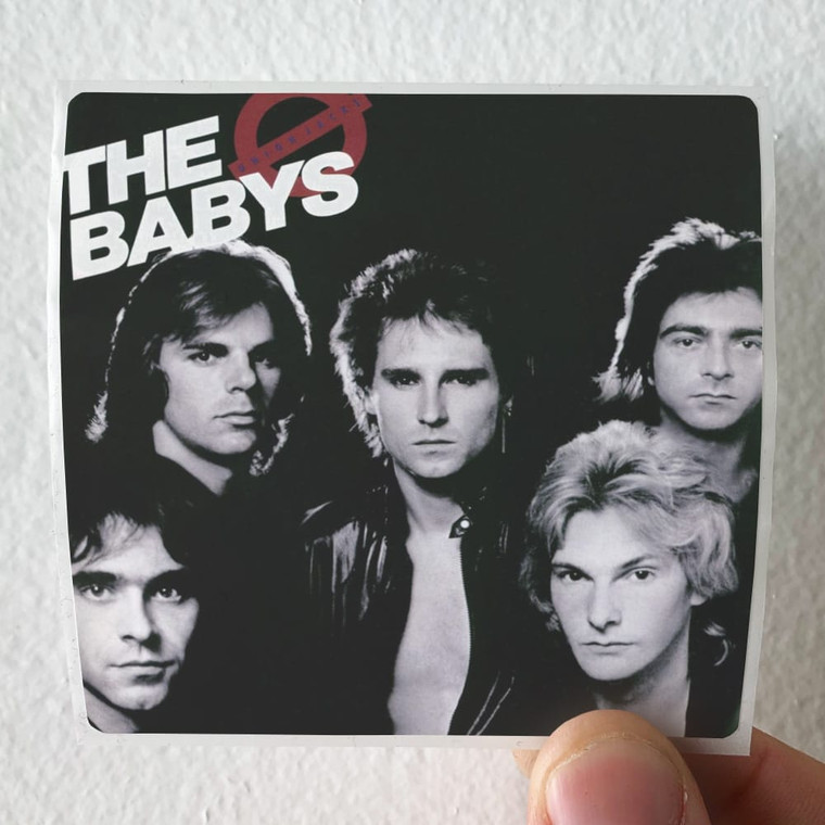 The Babys Union Jacks Album Cover Sticker The Babys Union Jacks Album Cover Sticker