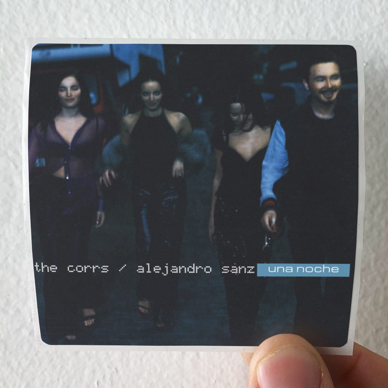 The Corrs Una Noche Album Cover Sticker