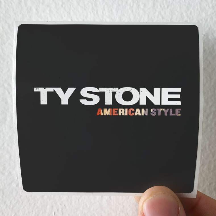 Ty Stone American Style Album Cover Sticker