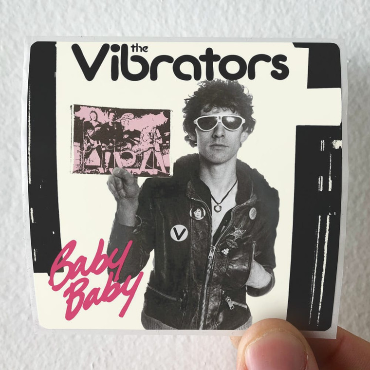 The Vibrators Baby Baby Album Cover Sticker