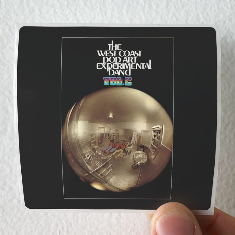 The West Coast Pop Art Experimental Band Volume 2 Album Cover Sticker