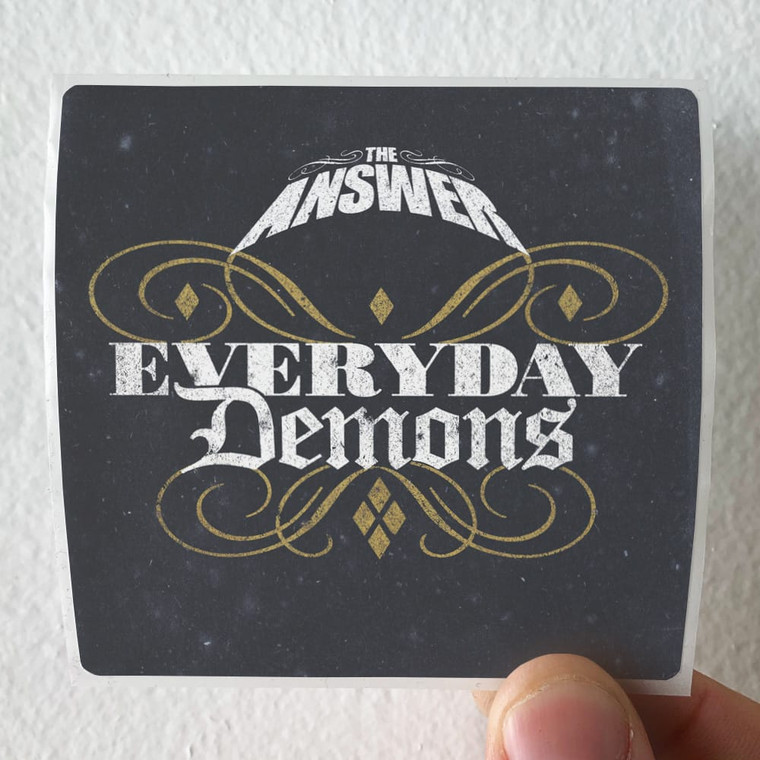 The Answer Everyday Demons Album Cover Sticker