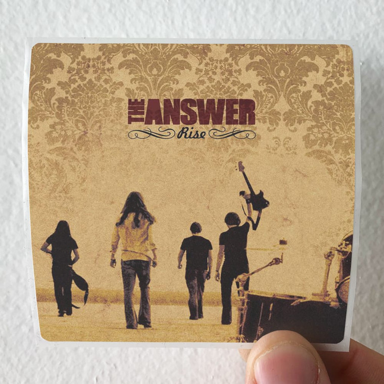 The Answer Rise 1 Album Cover Sticker