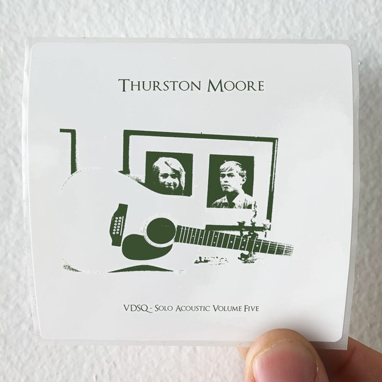 Thurston Moore 12 String Meditations For Jack Rose Album Cover Sticker