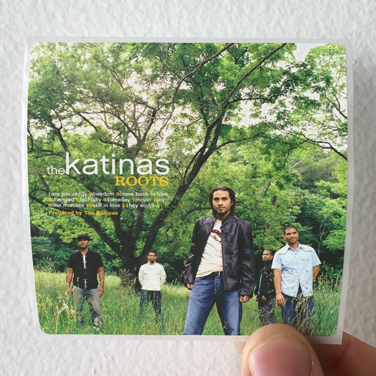 The Katinas Roots Album Cover Sticker