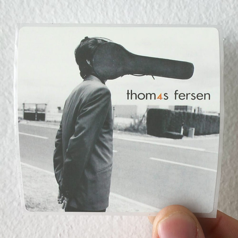 Thomas Fersen Qu4Tre Album Cover Sticker
