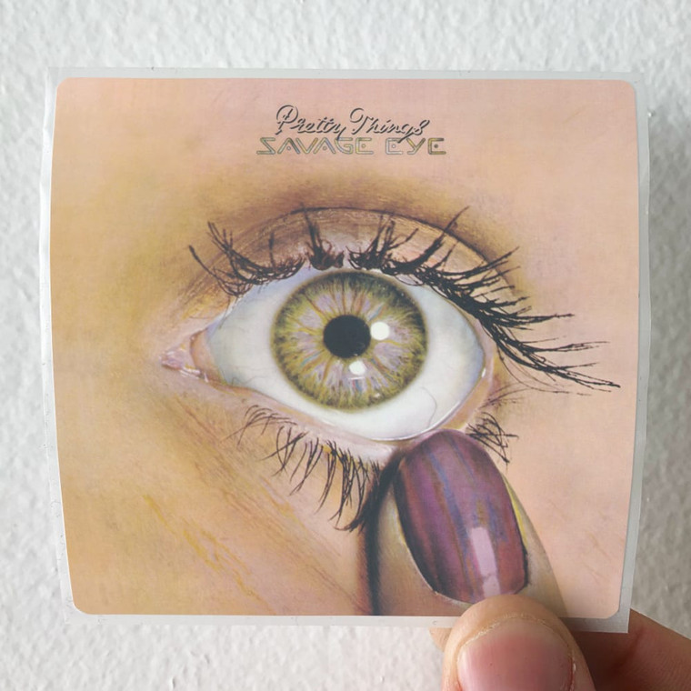 The Pretty Things Savage Eye Album Cover Sticker