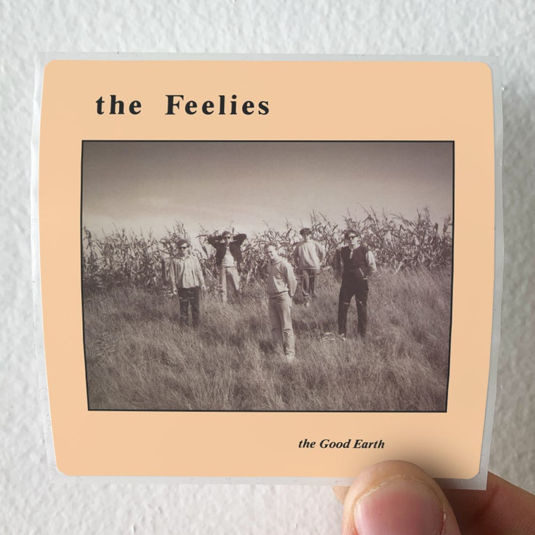 The Feelies The Good Earth Album Cover Sticker The Feelies The Good Earth Album Cover Sticker