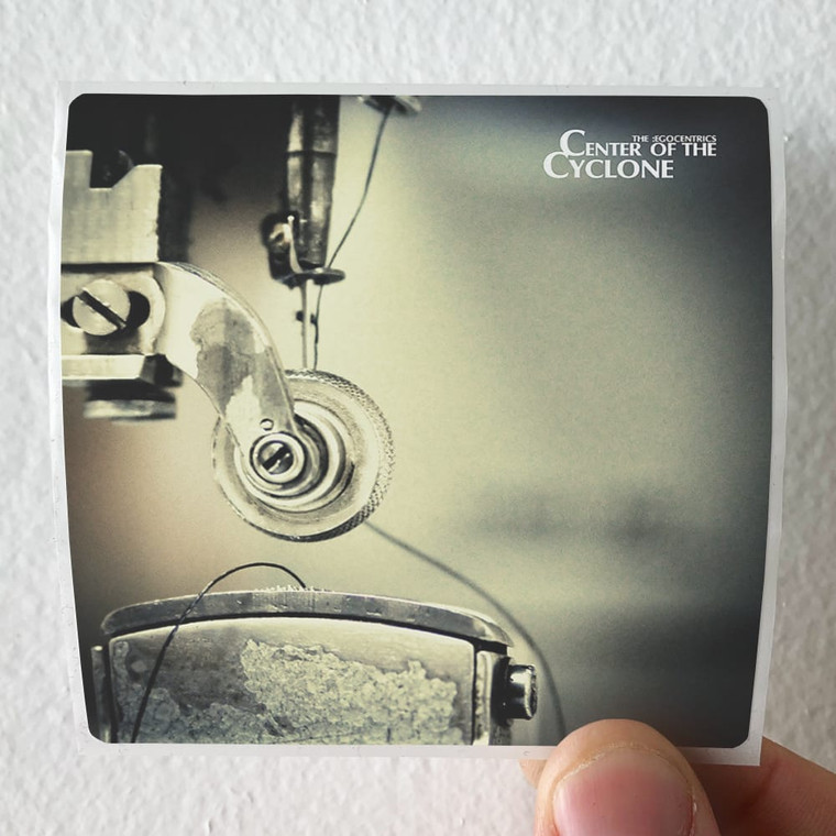 The _Egocentrics Center Of The Cyclone Album Cover Sticker