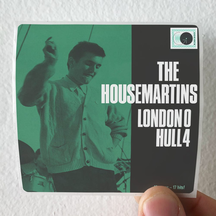 The Housemartins London 0 Hull 4 Album Cover Sticker