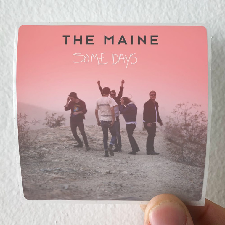 The Maine Some Days Album Cover Sticker