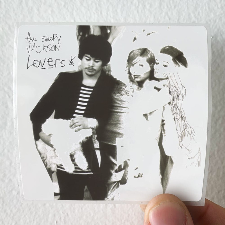 The Sleepy Jackson Lovers Album Cover Sticker