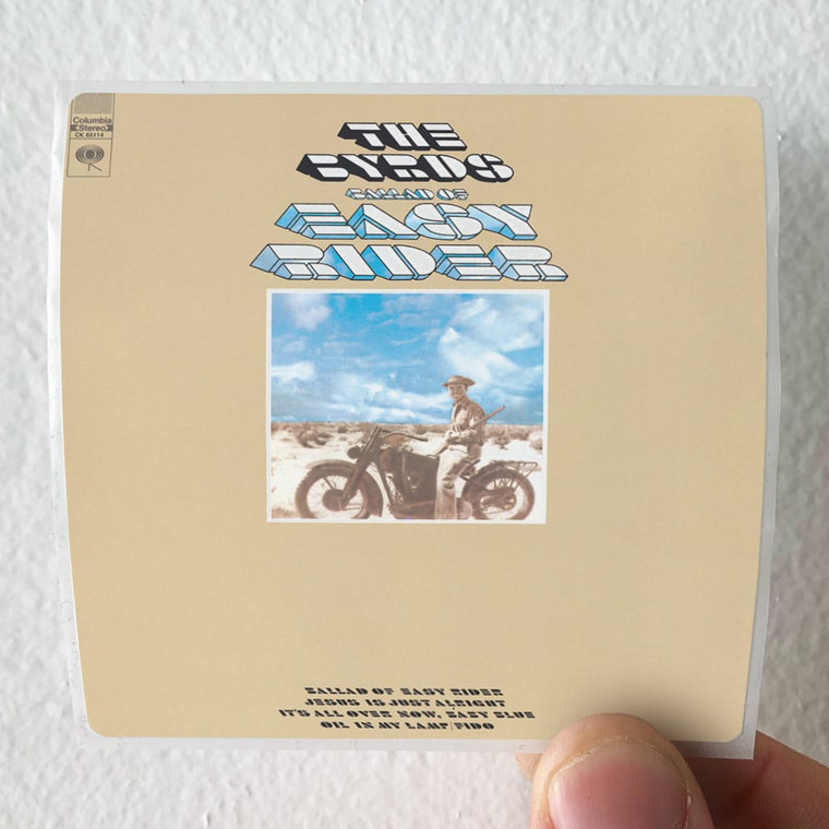 The Byrds Ballad Of Easy Rider Album Cover Sticker