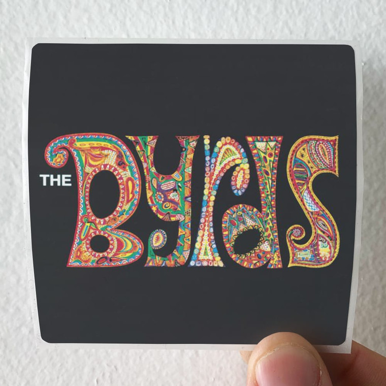 The Byrds The Byrds Album Cover Sticker