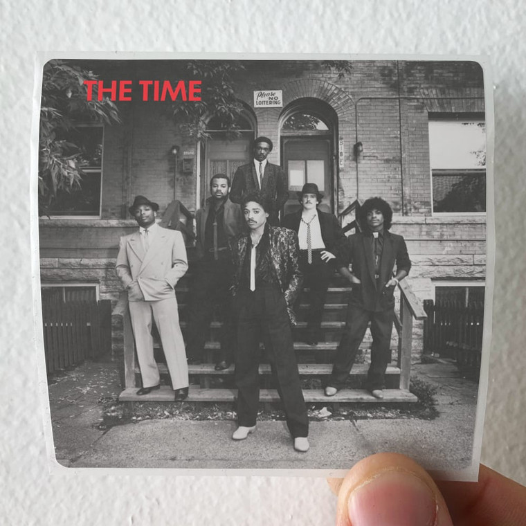 The Time Time Album Cover Sticker