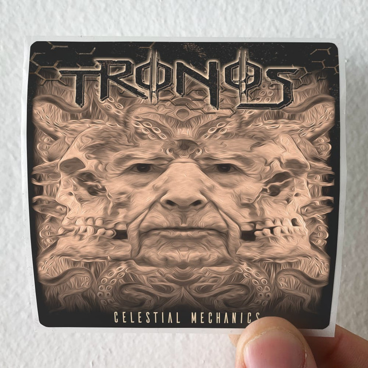 Tronos Celestial Mechanics Album Cover Sticker