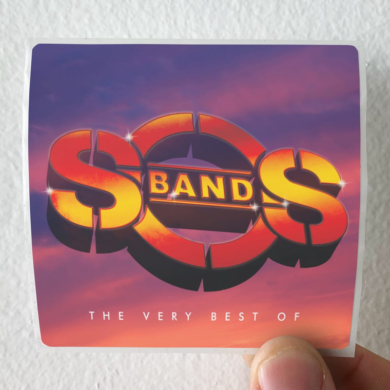 The SOS Band The Very Best Of Album Cover Sticker