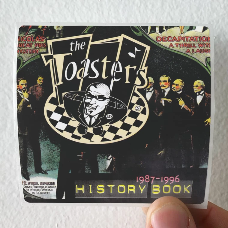 The Toasters History Book Album Cover Sticker