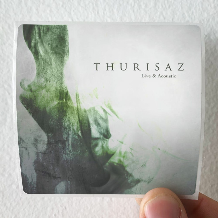 Thurisaz Live Acoustic Album Cover Sticker