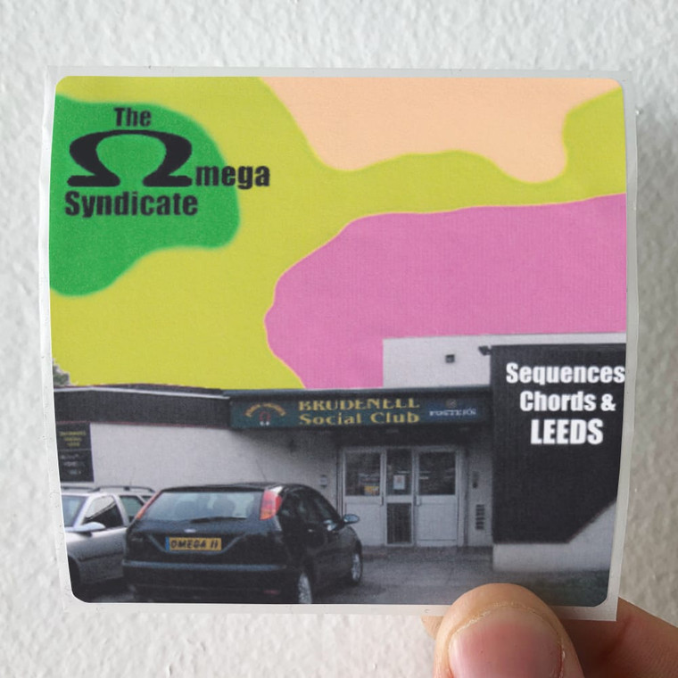 The Omega Syndicate Sequences Chords Leeds Album Cover Sticker