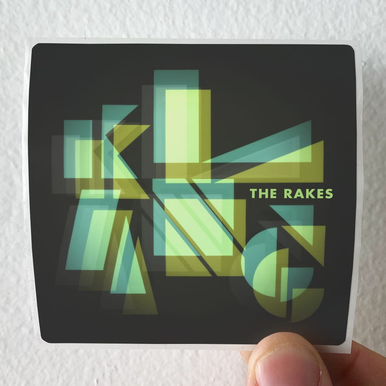 The Rakes Klang Album Cover Sticker