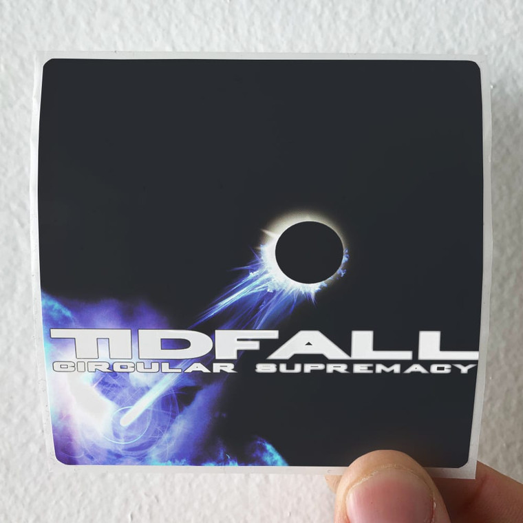 Tidfall Circular Supremacy Album Cover Sticker