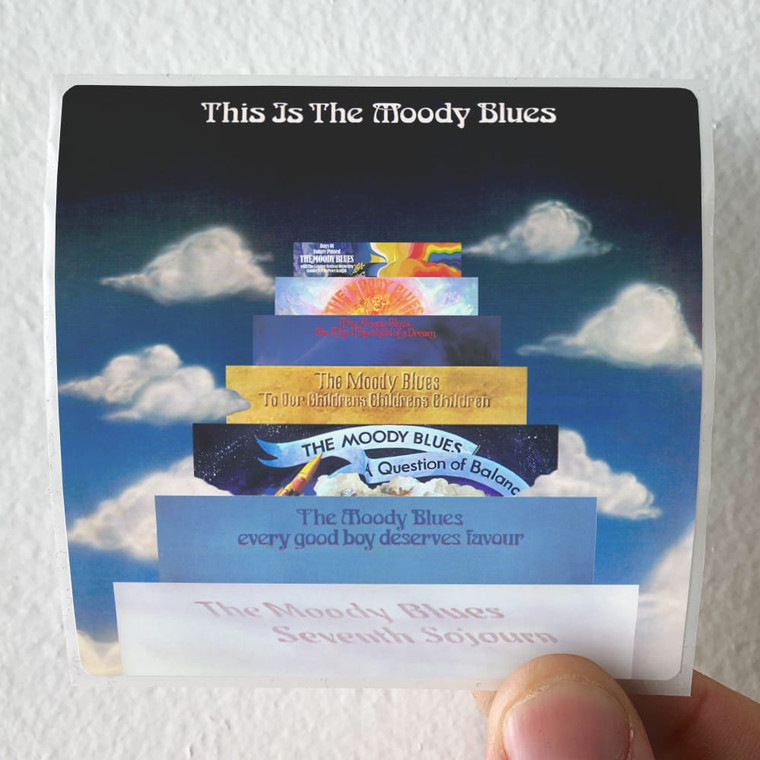 The Moody Blues This Is The Moody Blues Album Cover Sticker