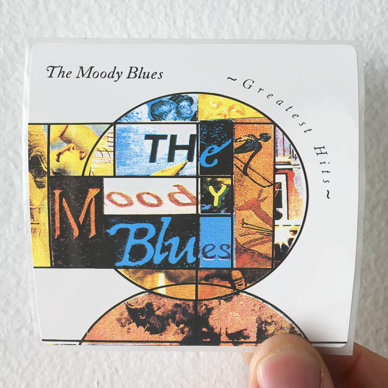 The Moody Blues Greatest Hits Album Cover Sticker