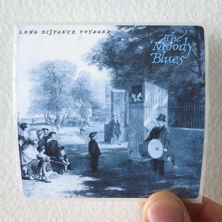 The Moody Blues Long Distance Voyager Album Cover Sticker