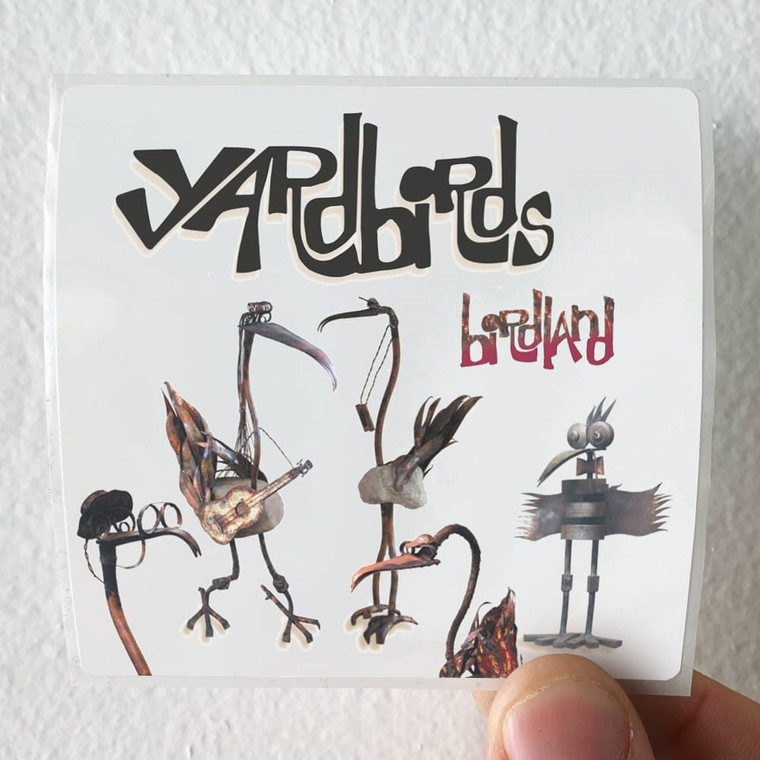 The Yardbirds Birdland Album Cover Sticker