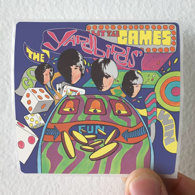 The Yardbirds Little Games Album Cover Sticker