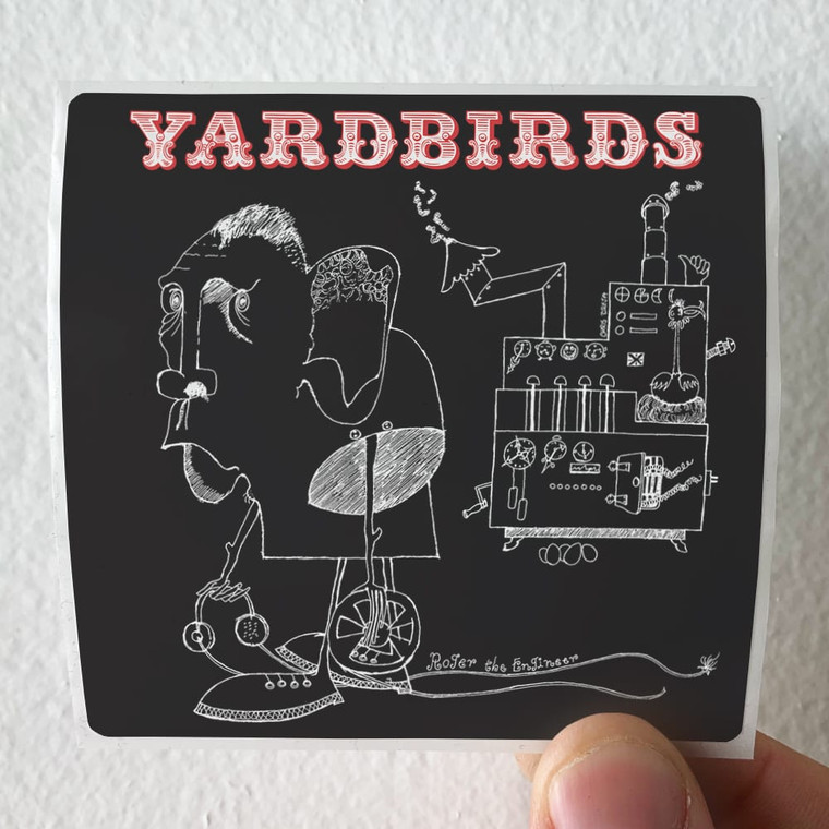 The Yardbirds The Yardbirds 1 Album Cover Sticker