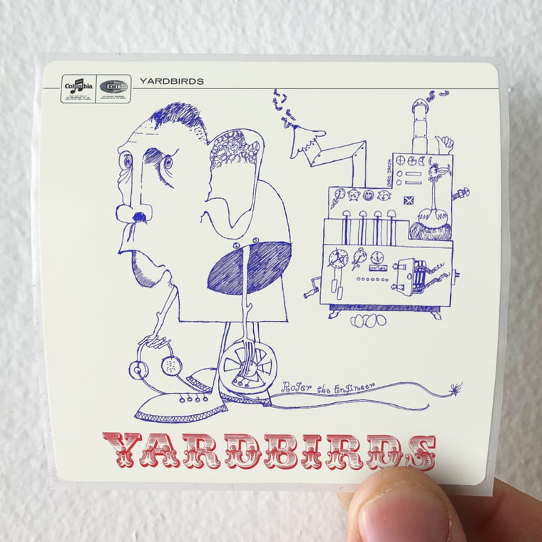 The Yardbirds The Yardbirds 2 Album Cover Sticker