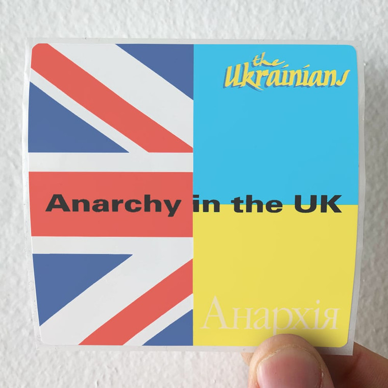 The Ukrainians Anarchy In The Uk Ep Album Cover Sticker