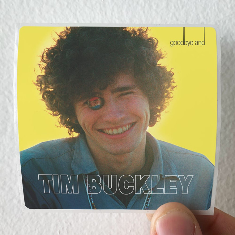 Tim Buckley Goodbye And Hello Album Cover Sticker