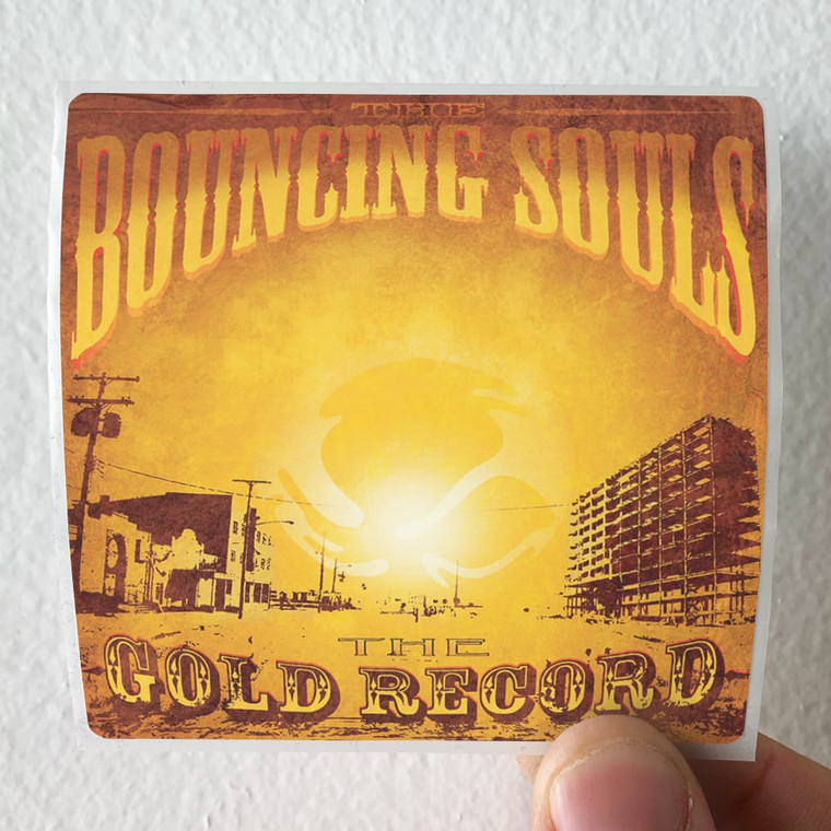 The Bouncing Souls The Gold Record Album Cover Sticker