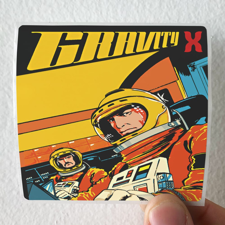 Truckfighters Gravity X Album Cover Sticker