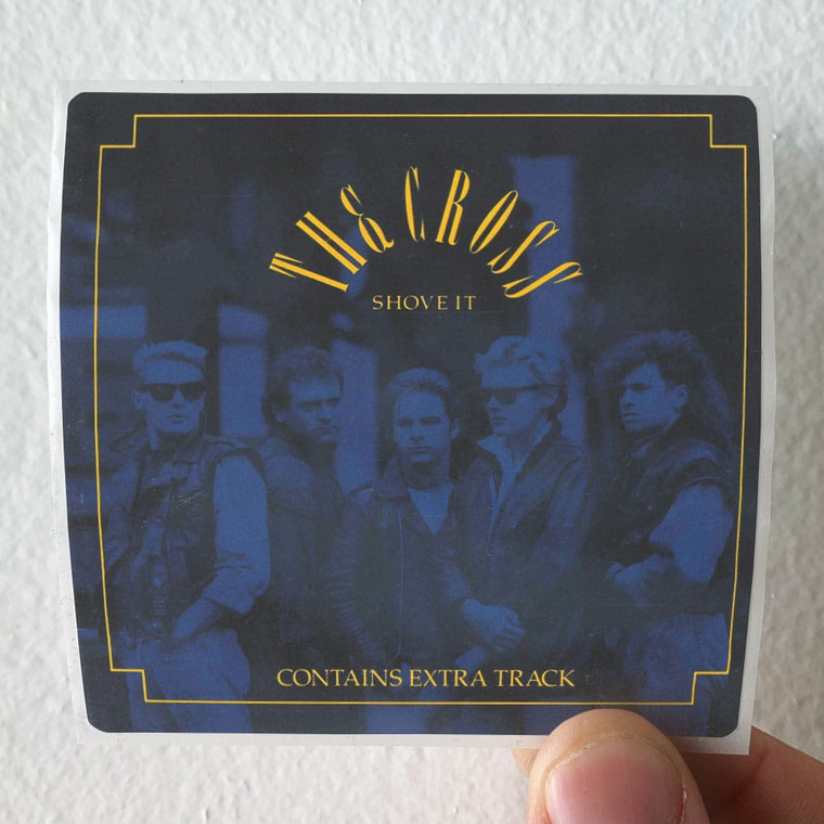 The Cross Shove It Album Cover Sticker
