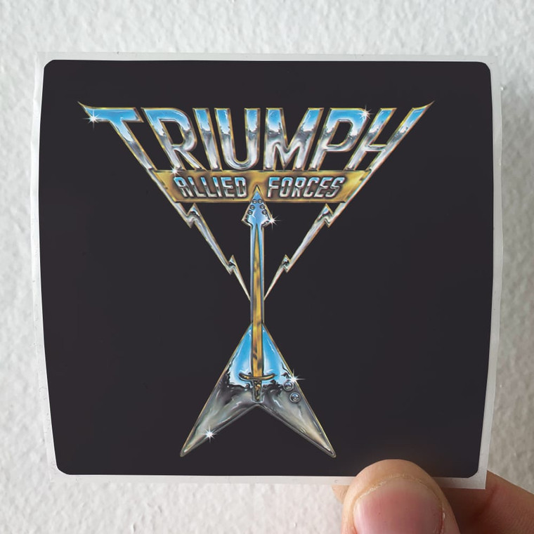 Triumph Allied Forces 2 Album Cover Sticker