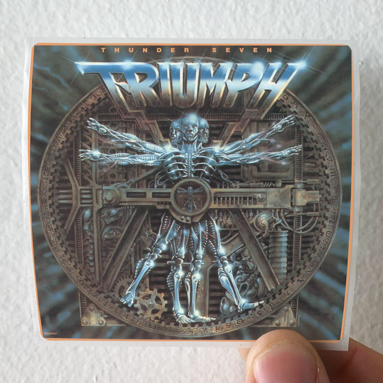 Triumph Thunder Seven 2 Album Cover Sticker