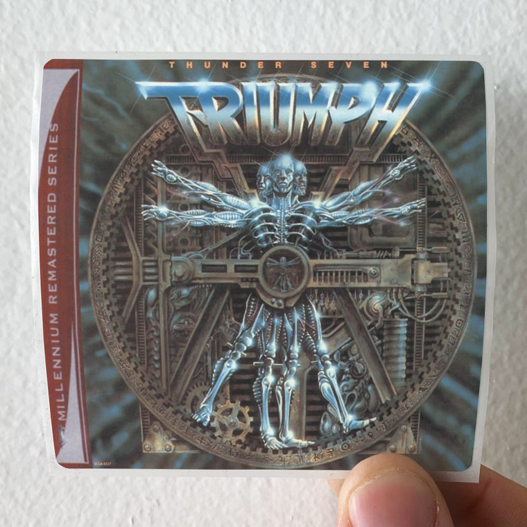 Triumph Thunder Seven Album Cover Sticker