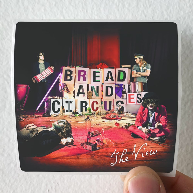 The View Bread And Circuses Album Cover Sticker
