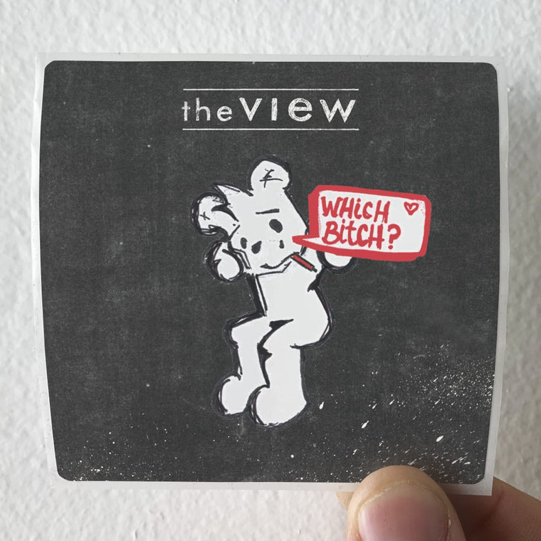 The View Which Bitch Album Cover Sticker