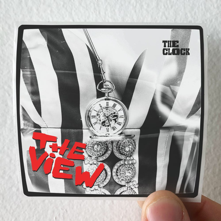 The View The Clock Album Cover Sticker