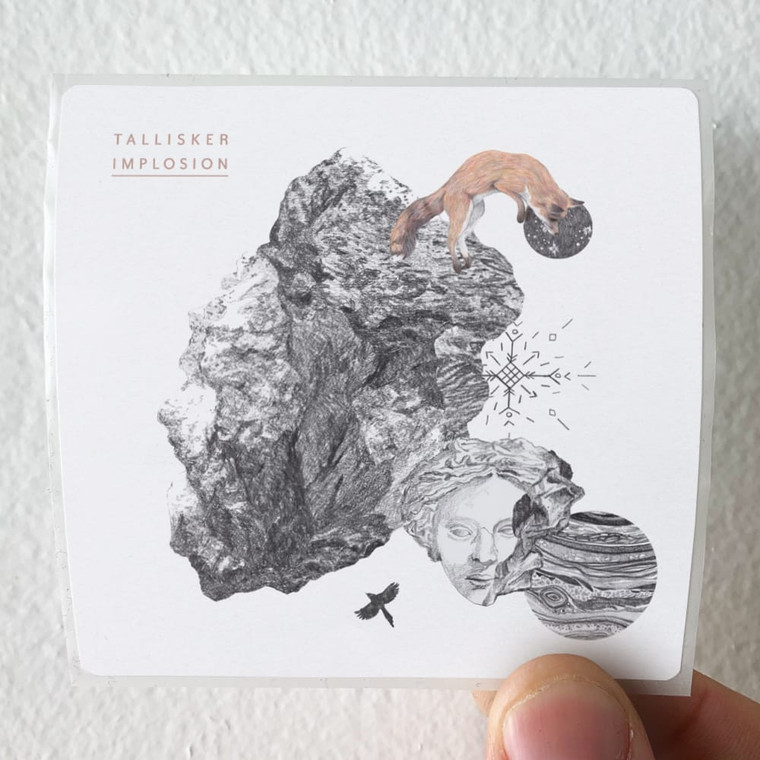 Tallisker Implosion Album Cover Sticker